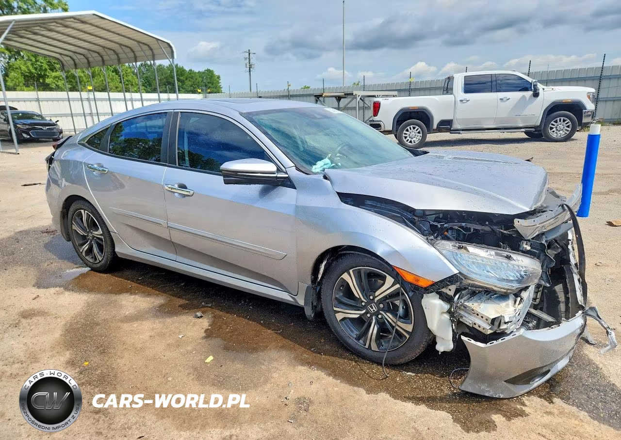 2017 Honda Civic Touring VIN:19XFC1F94HE030960 - 4