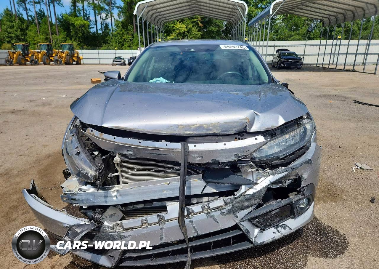 2017 Honda Civic Touring VIN:19XFC1F94HE030960 - 5