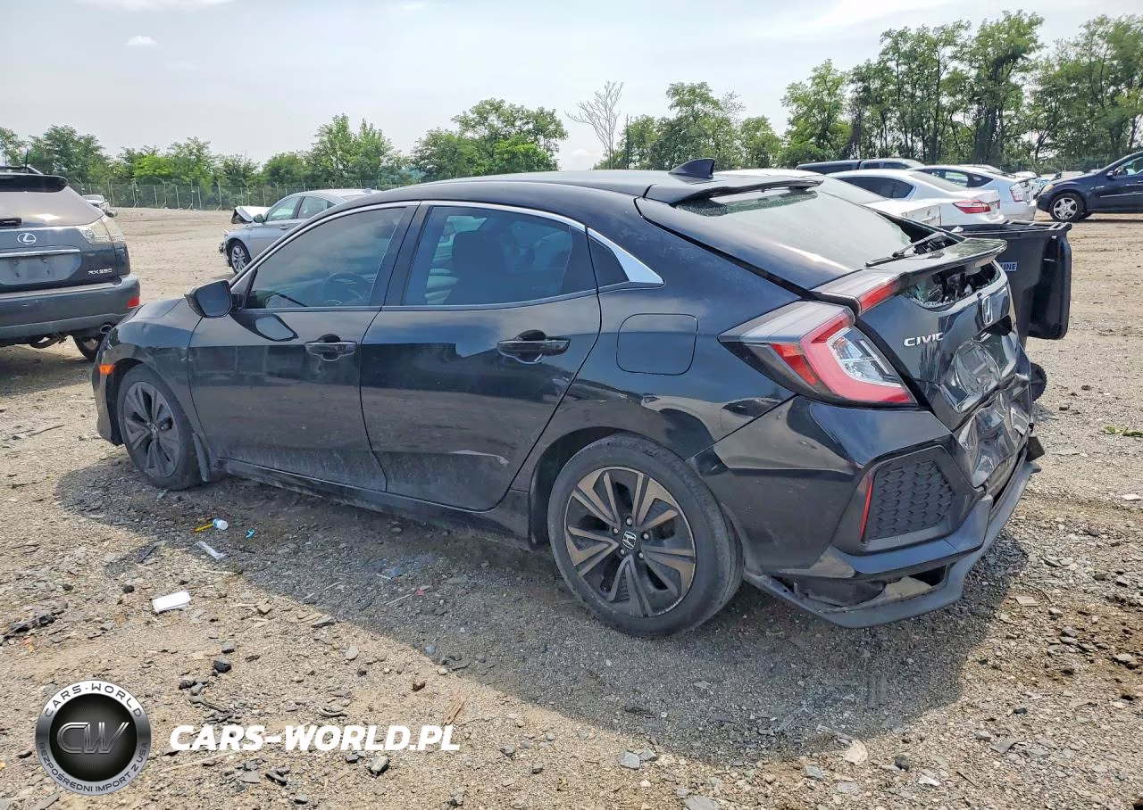 2017 Honda Civic Ex VIN:SHHFK7H57HU427586 - 2