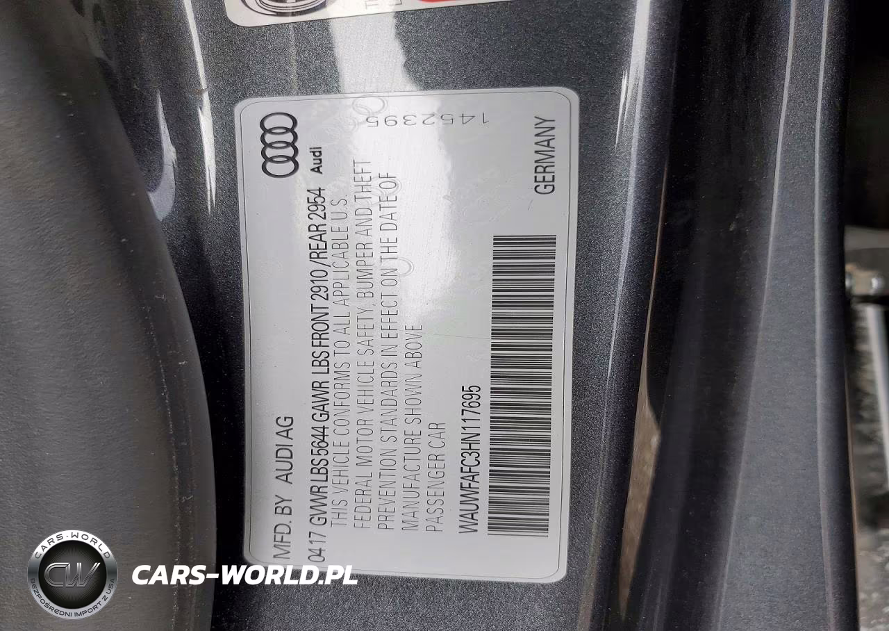 2017 Audi S7 Premium Plus VIN:WAUWFAFC3HN117695 - 13