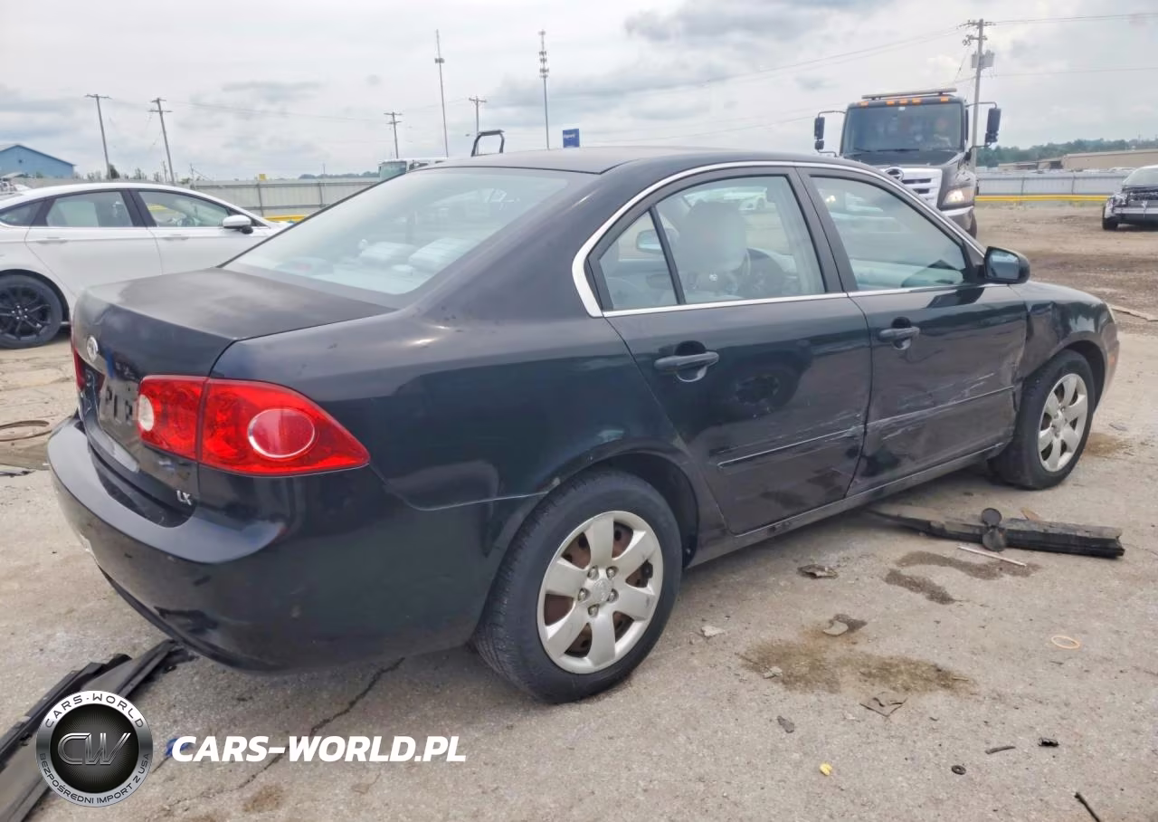2008 Kia Optima Lx VIN:KNAGE123985173685 - 3