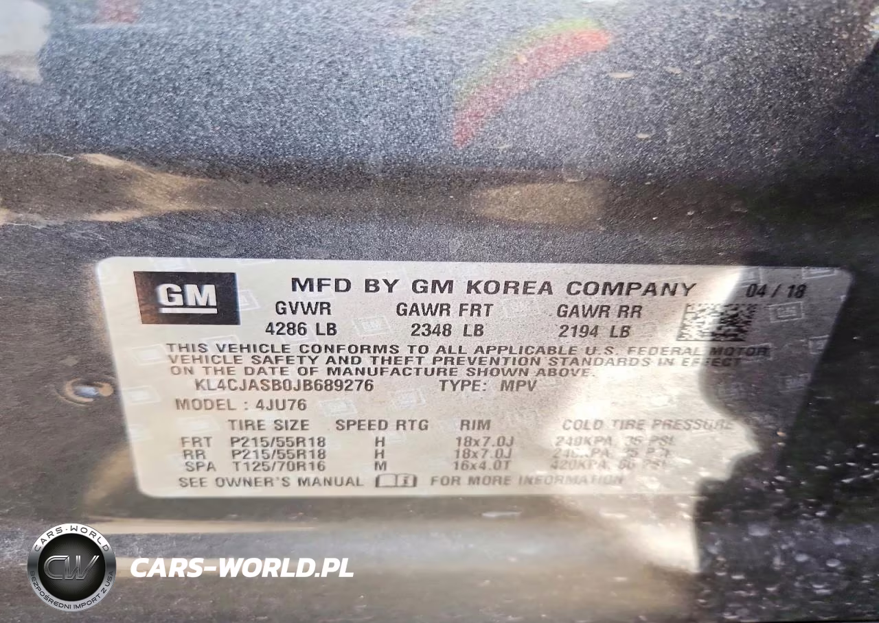2018 Buick Encore Preferred VIN:KL4CJASB0JB689276 - 12