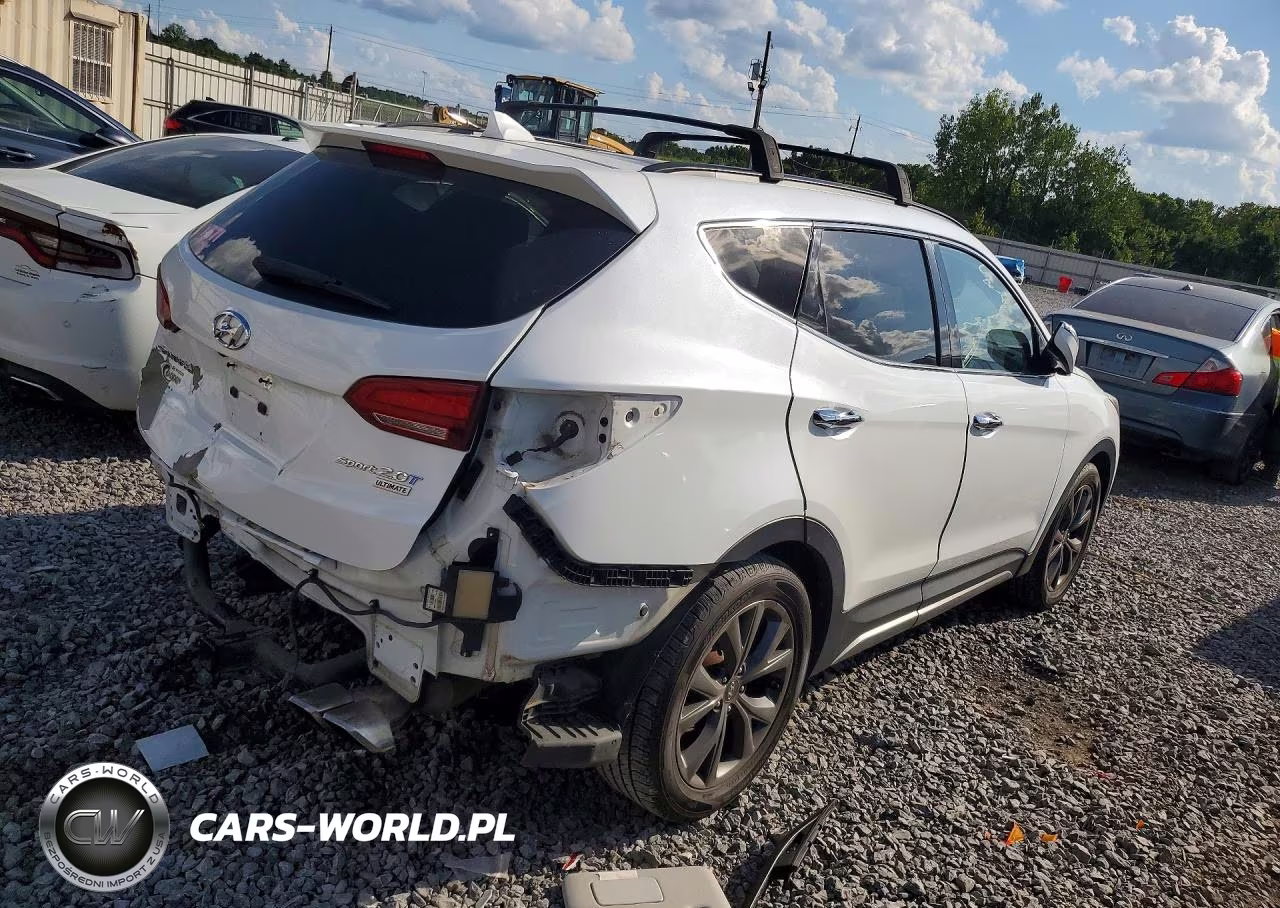 2017 Hyundai Santa Fe Sport 2.0T Ultimate VIN:5NMZW4LA2HH044384 - 3