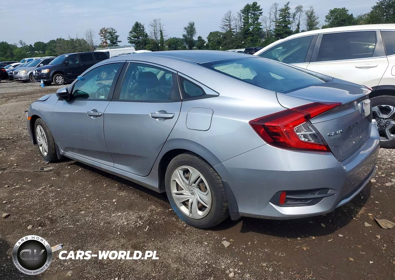 2020 Honda Civic Lx VIN:2HGFC2F69LH529263 - 2