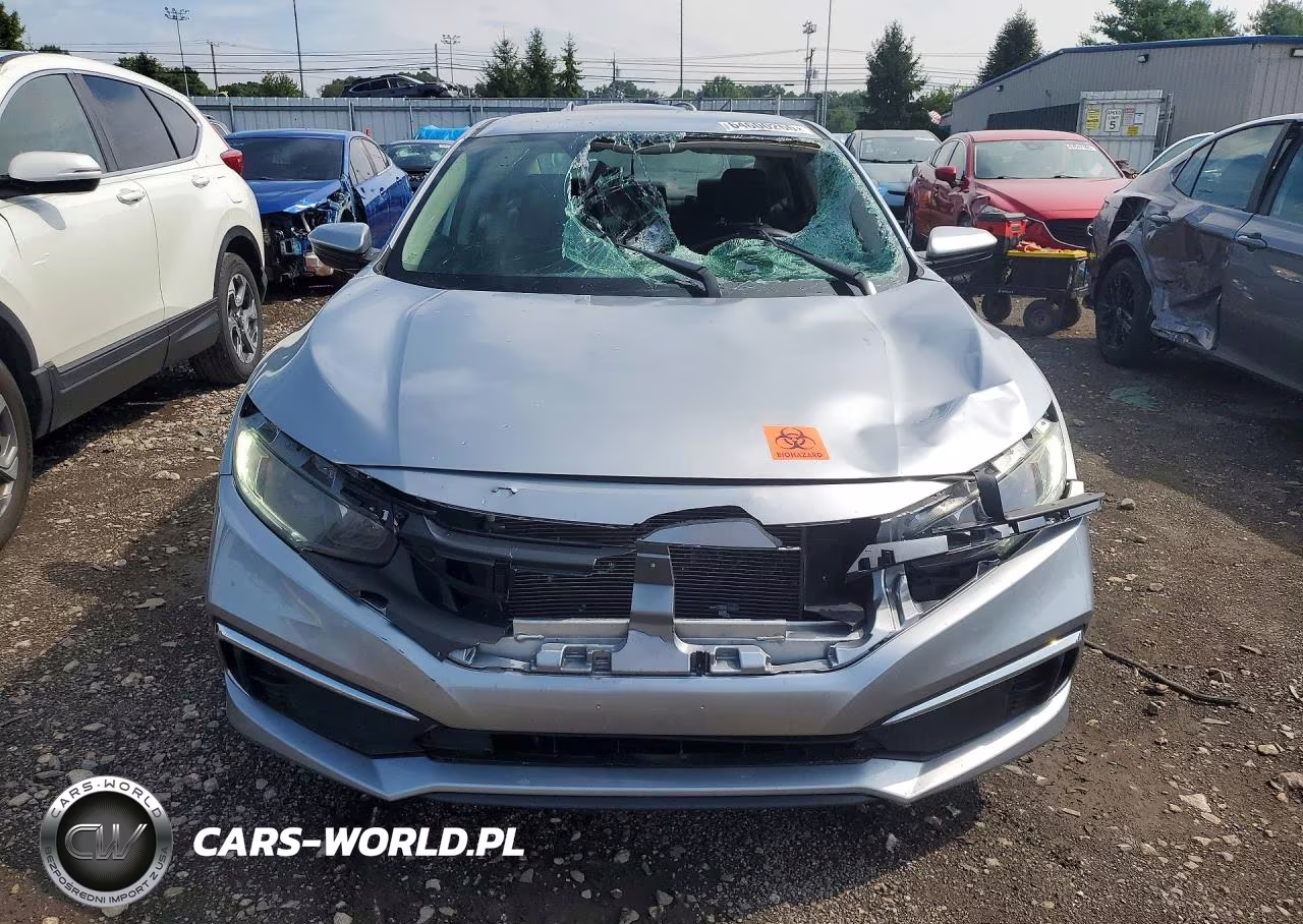 2020 Honda Civic Lx VIN:2HGFC2F69LH529263 - 5