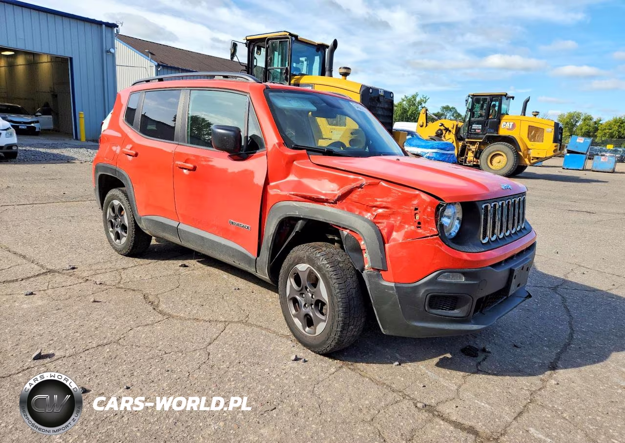 2017 Jeep Renegade Sport VIN:ZACCJBAB8HPG18808 - 4