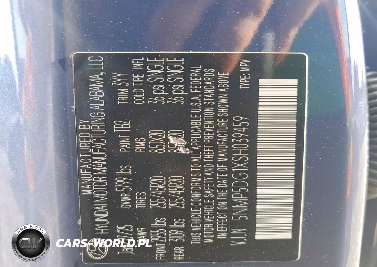 2025 Hyundai Santa Fe Calligraphy VIN:5NMP5DG1XSH039459 - 13
