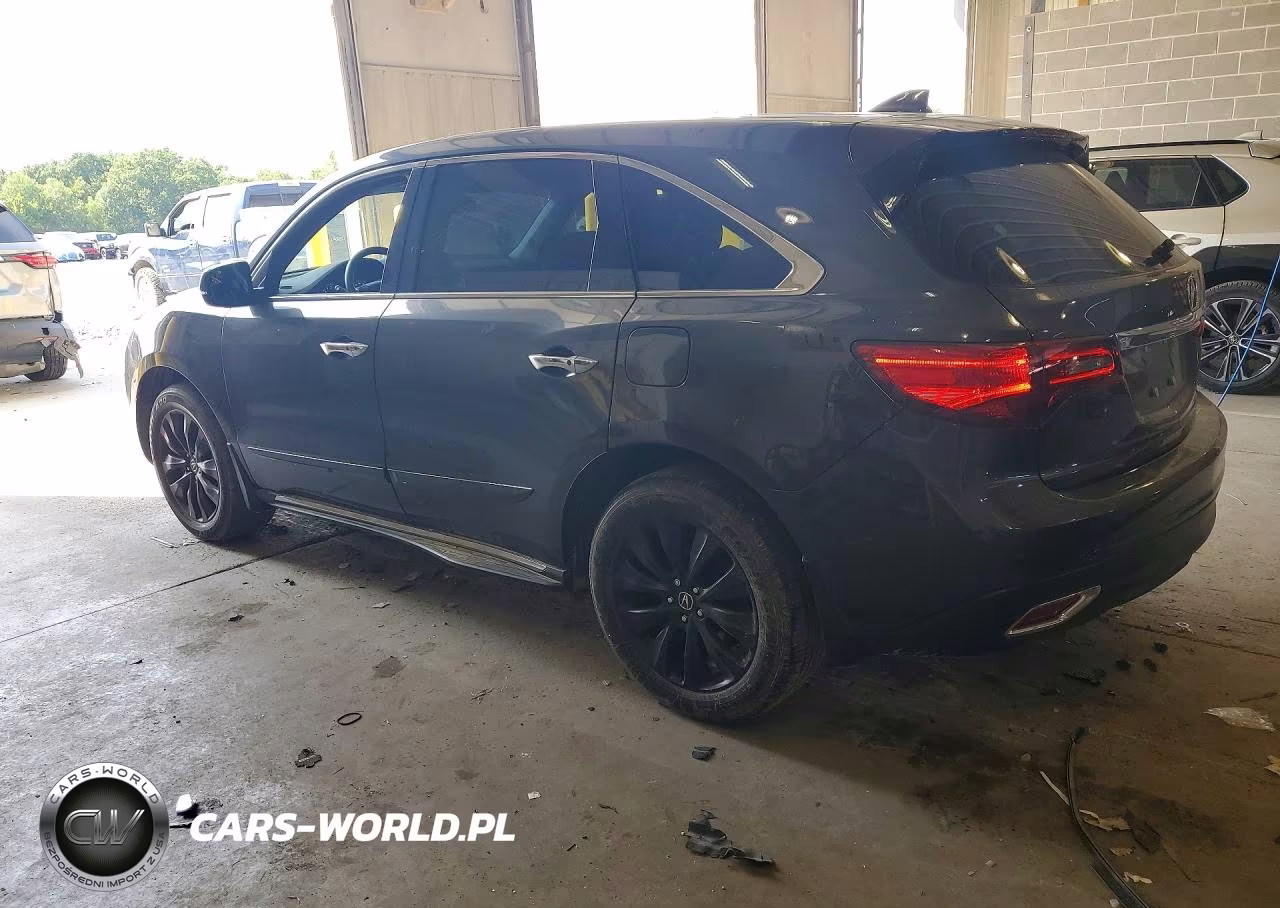 2014 Acura Mdx Technology VIN:5FRYD4H44EB027957 - 2