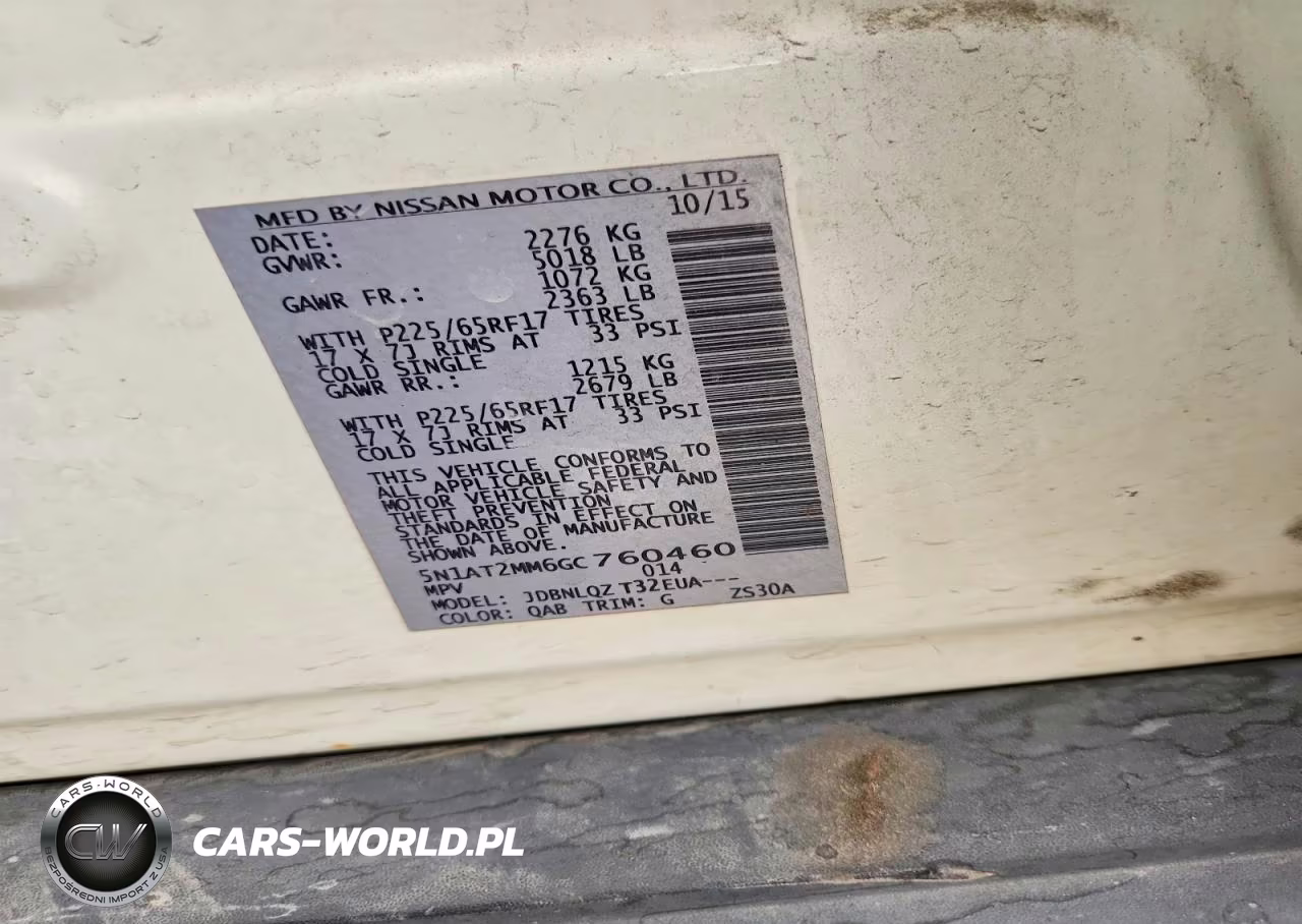 2016 Nissan Rogue Sv VIN:5N1AT2MM6GC760460 - 12