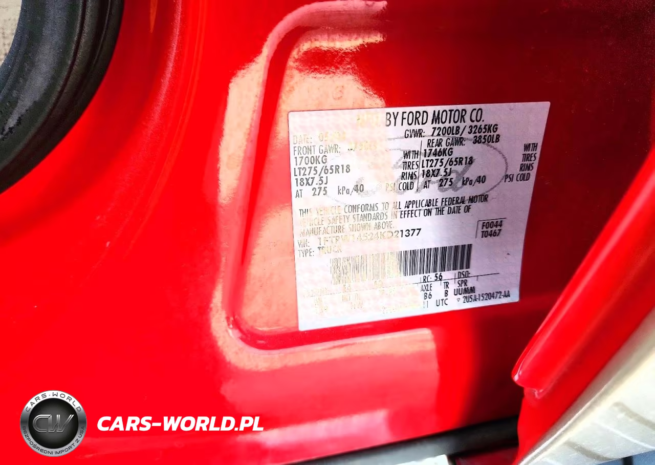 2004 Ford F150 Supercrew VIN:1FTPW14524KD21377 - 12