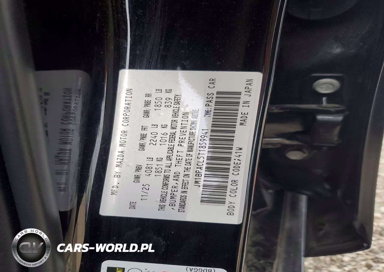 2026 Mazda 3 Preferred VIN:JM1BPACL5T1859941 - 13