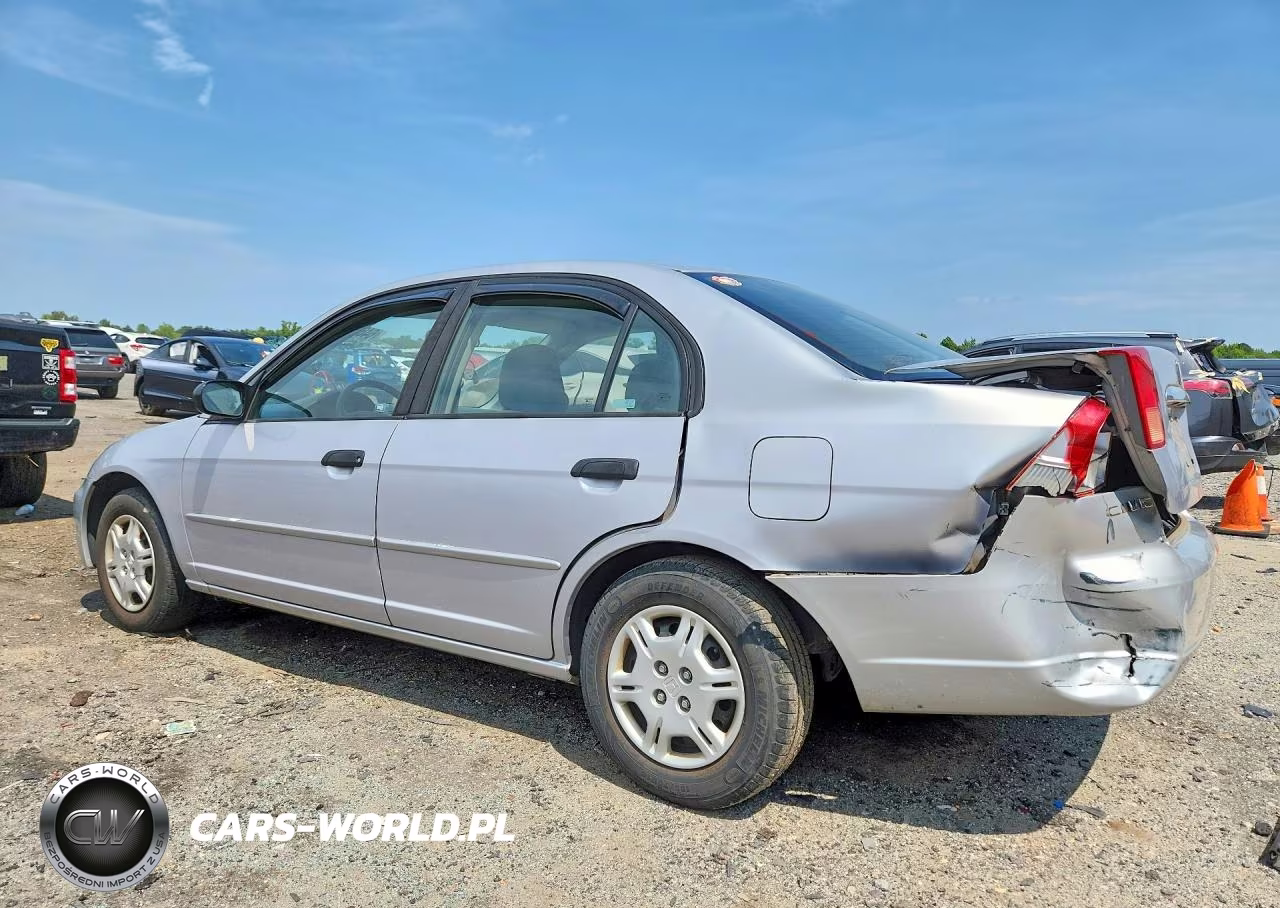 2001 Honda Civic Lx VIN:1HGES16541L074547 - 2
