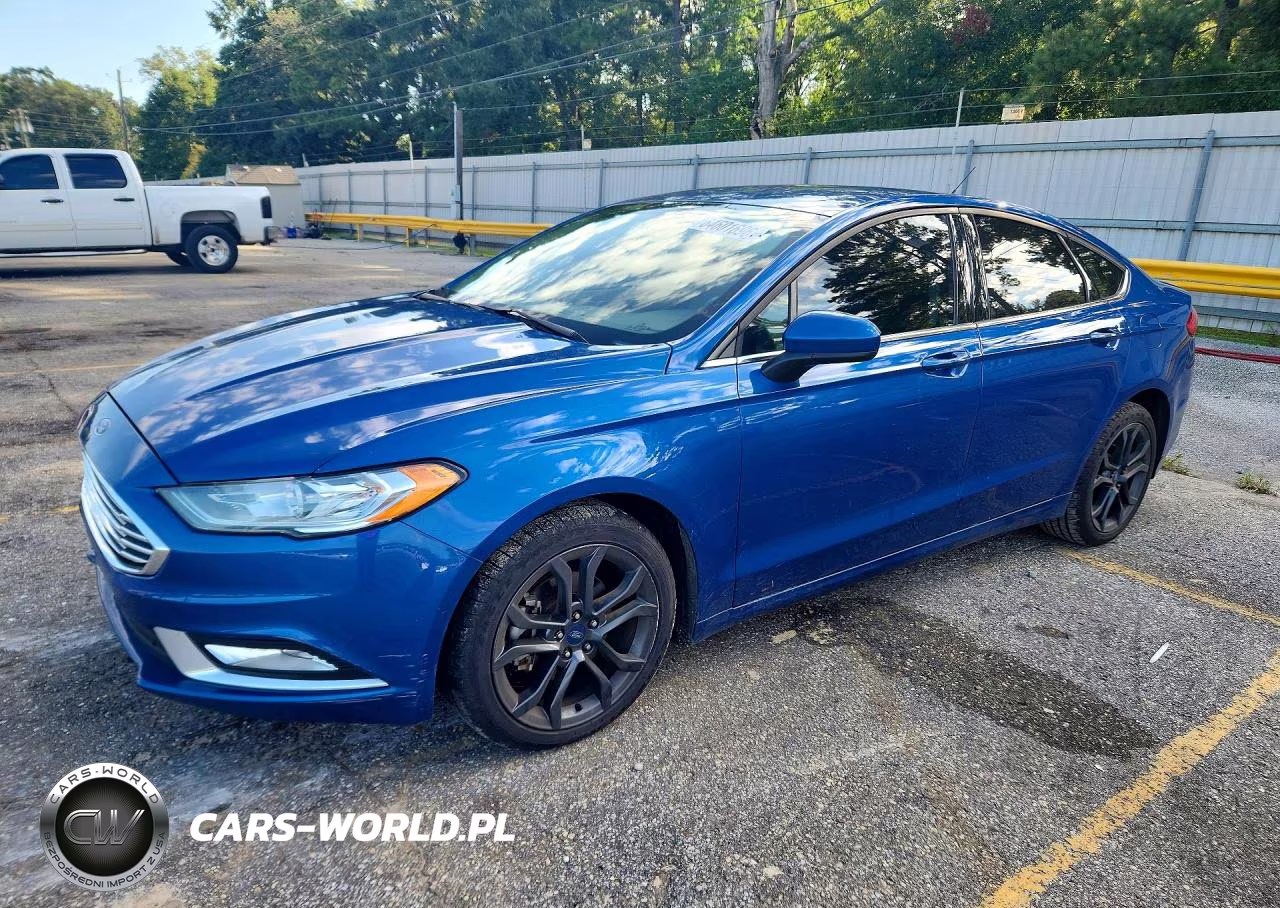 2018 Ford Fusion S VIN:3FA6P0G7XJR240169 - 1