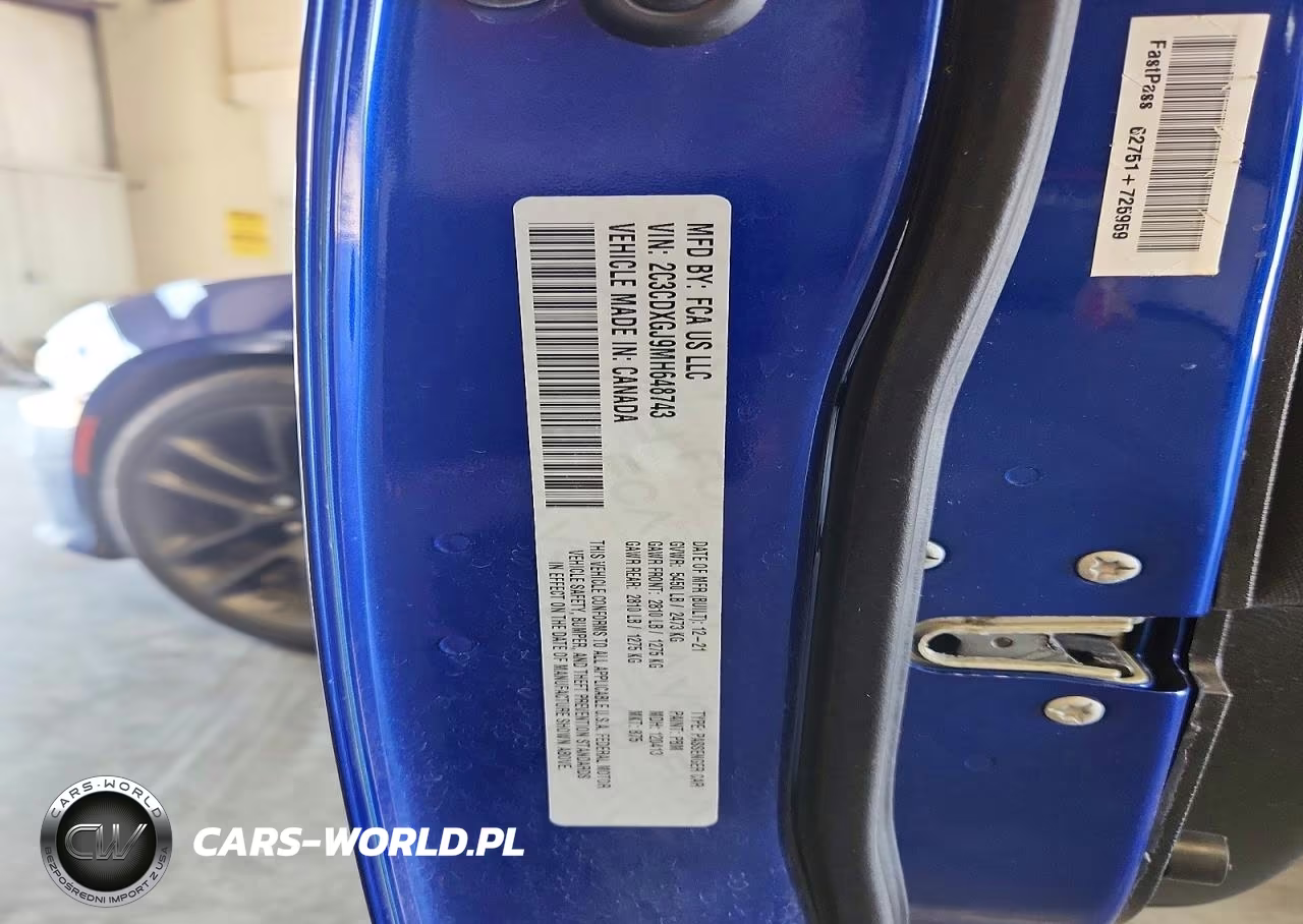2021 Dodge Charger Scat Pack VIN:2C3CDXGJ9MH648743 - 12