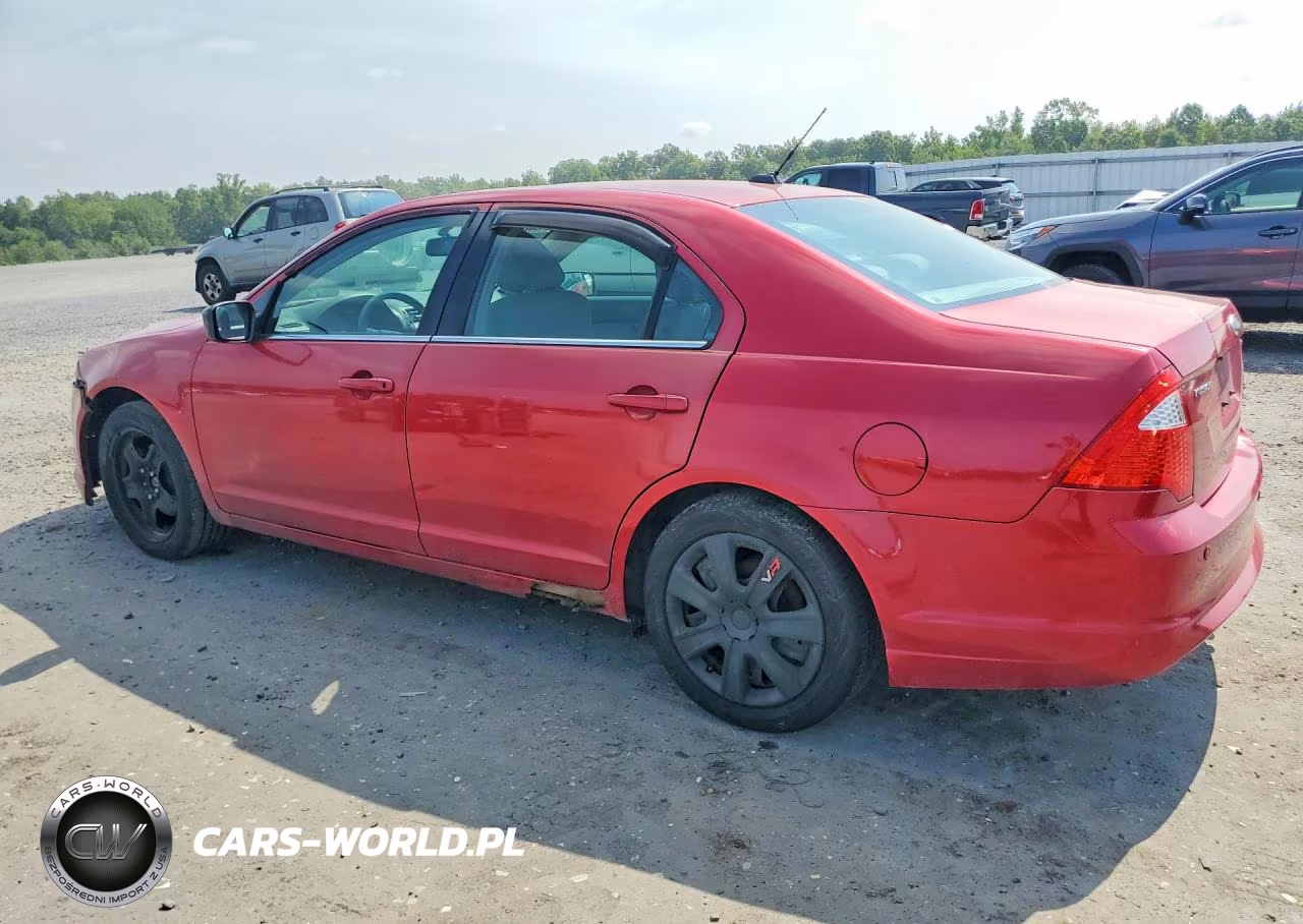 2010 Ford Fusion Se VIN:3FAHP0HA3AR392880 - 2