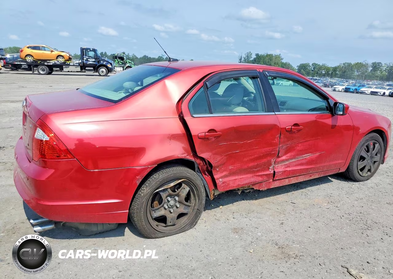 2010 Ford Fusion Se VIN:3FAHP0HA3AR392880 - 3