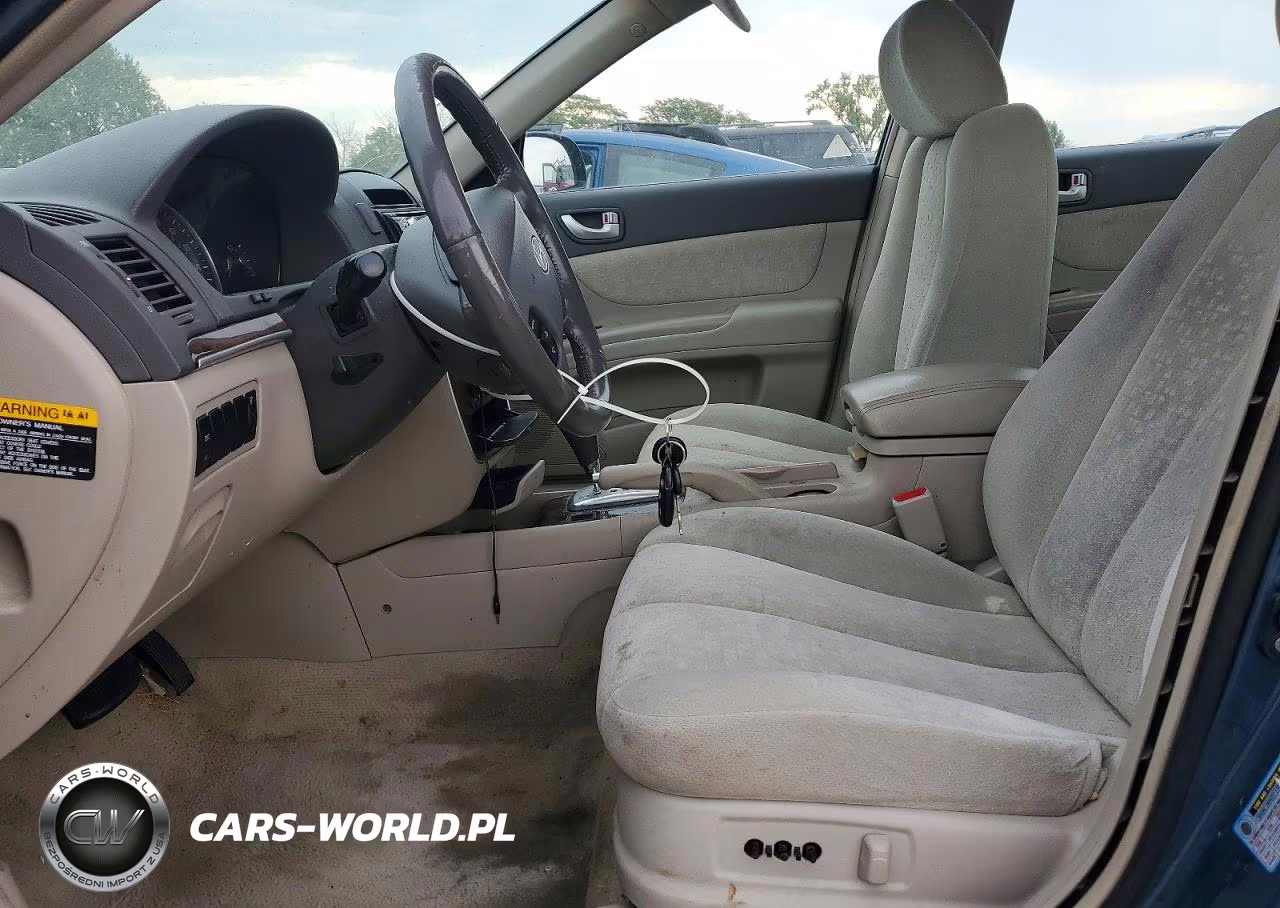 2007 Hyundai Sonata Gls VIN:5NPET46C77H240357 - 7