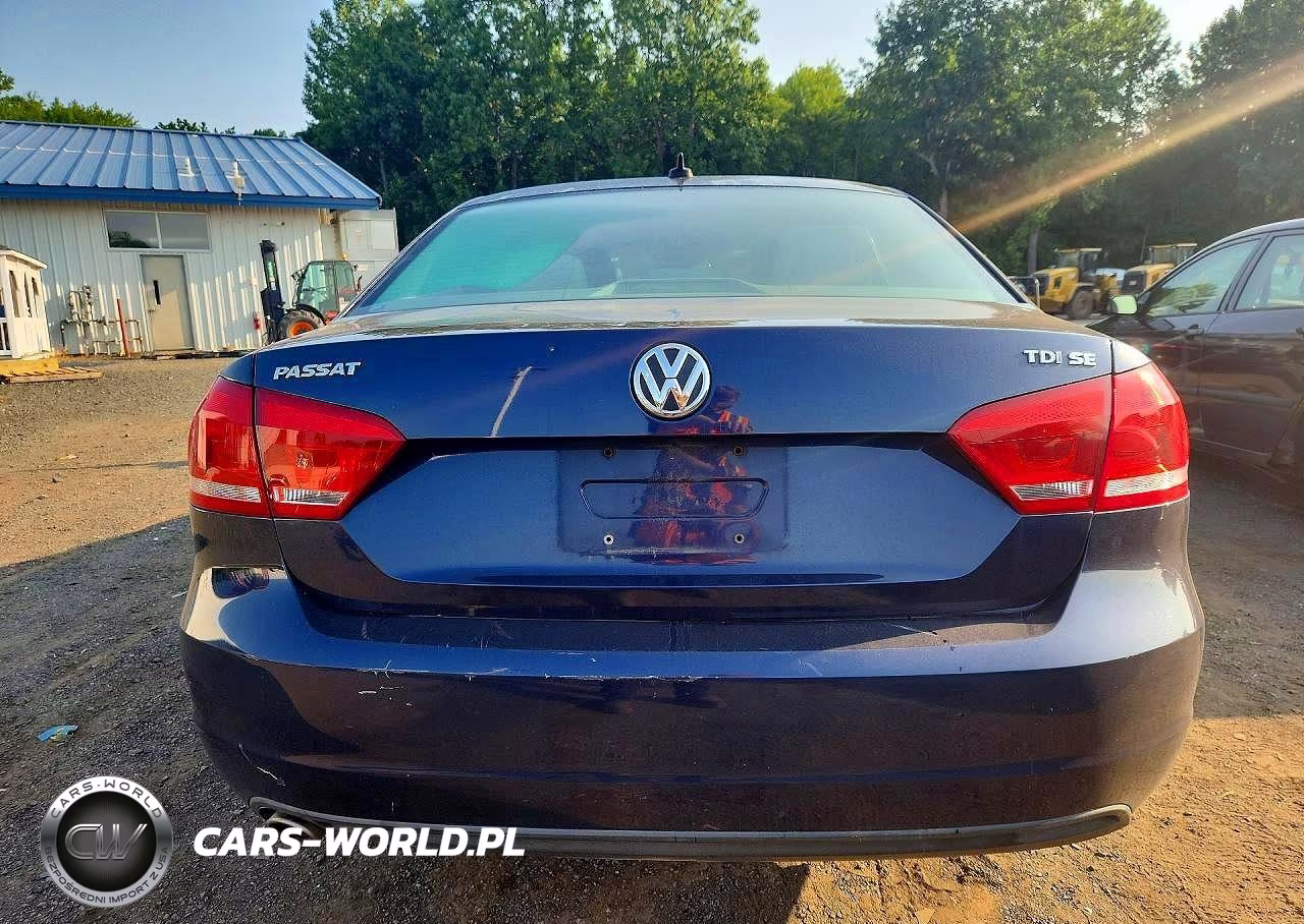 2013 Volkswagen Passat Se VIN:1VWBN7A35DC144544 - 6