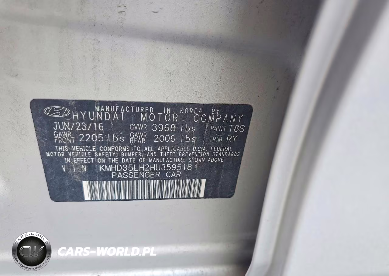 2017 Hyundai Elantra Gt Base VIN:KMHD35LH2HU359518 - 12