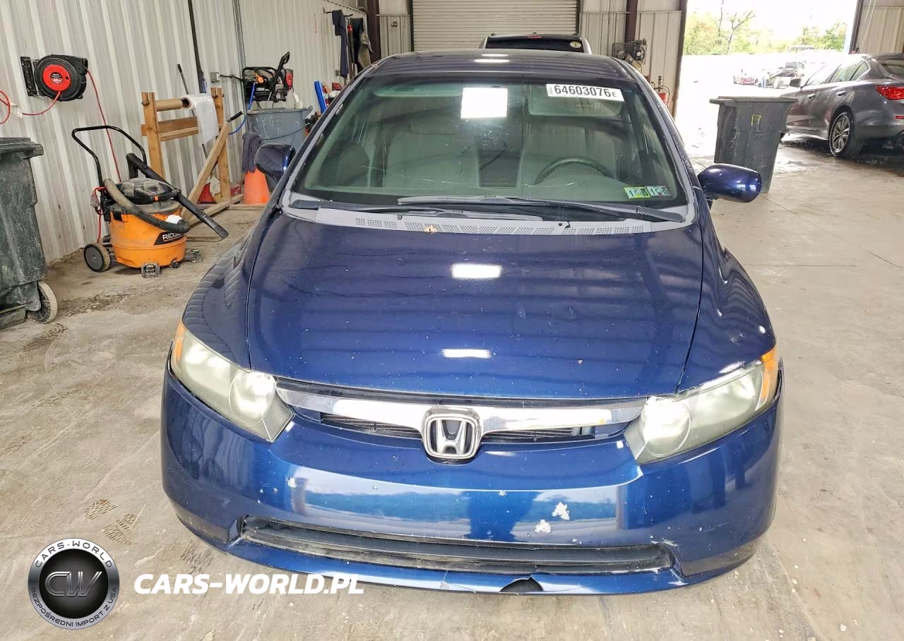 2008 Honda Civic Lx VIN:2HGFA16578H537425 - 5