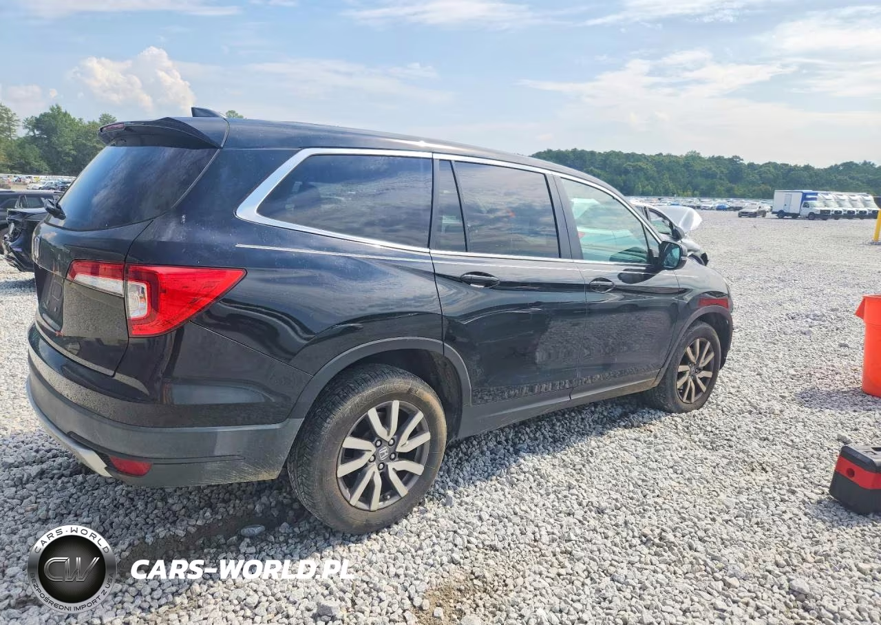 2019 Honda Pilot Exl VIN:5FNYF5H53KB025168 - 3