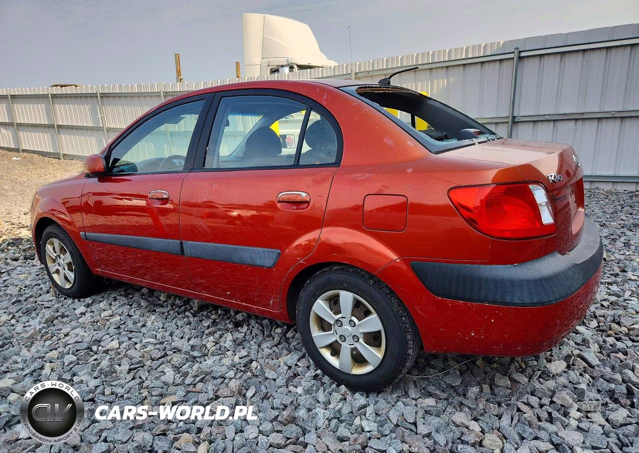 2007 Kia Rio Base VIN:KNADE123076203992 - 2