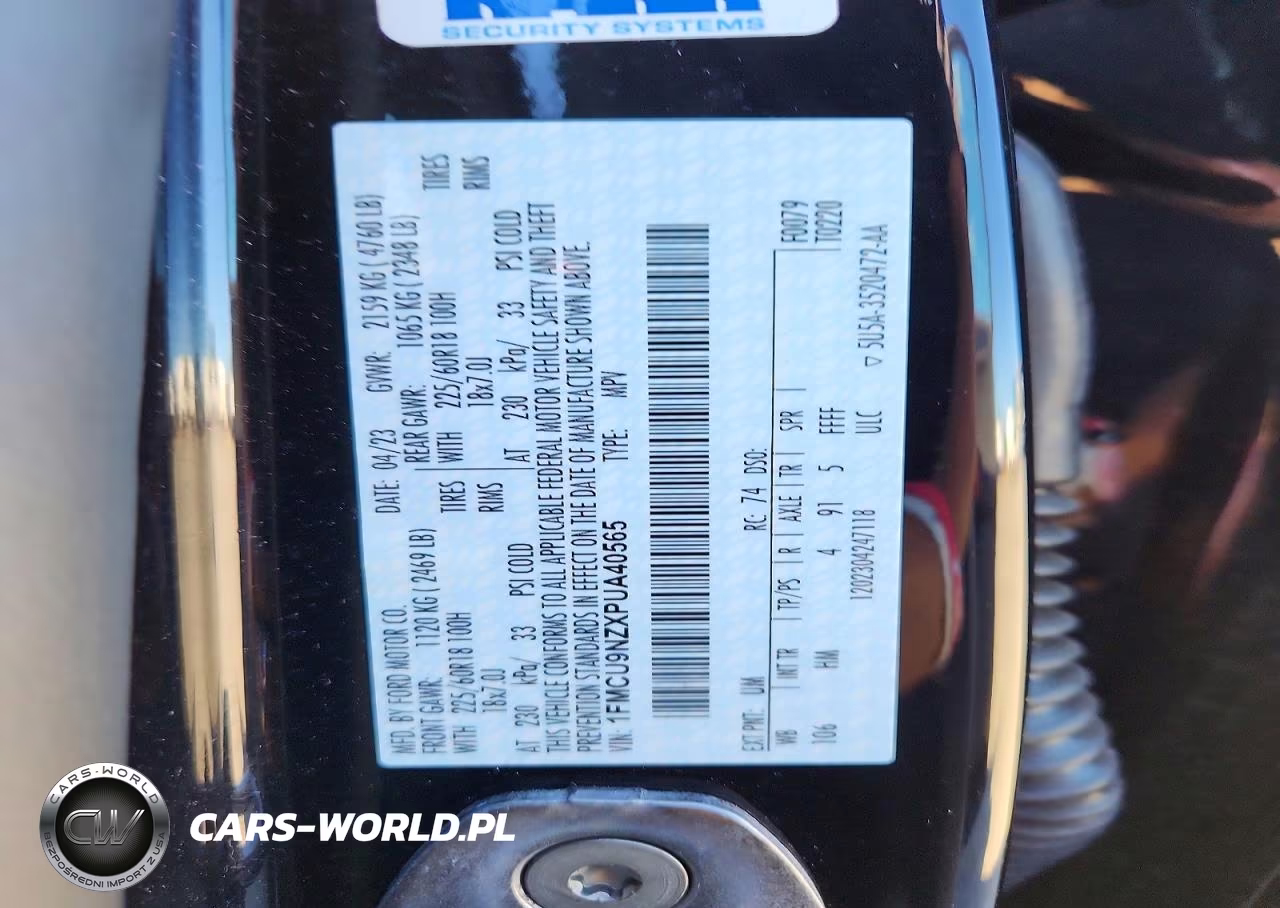 2023 Ford Escape St Line Select VIN:1FMCU9NZXPUA40565 - 13