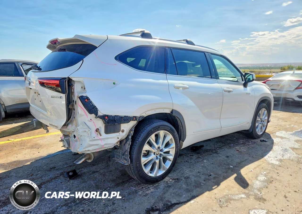 2020 Toyota Highlander Hybrid Limited VIN:5TDXBRCH1LS006535 - 3