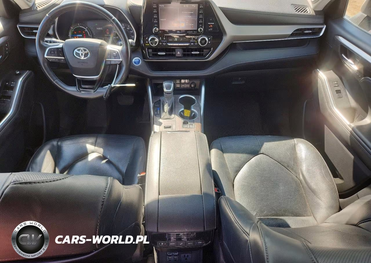 2020 Toyota Highlander Hybrid Limited VIN:5TDXBRCH1LS006535 - 8