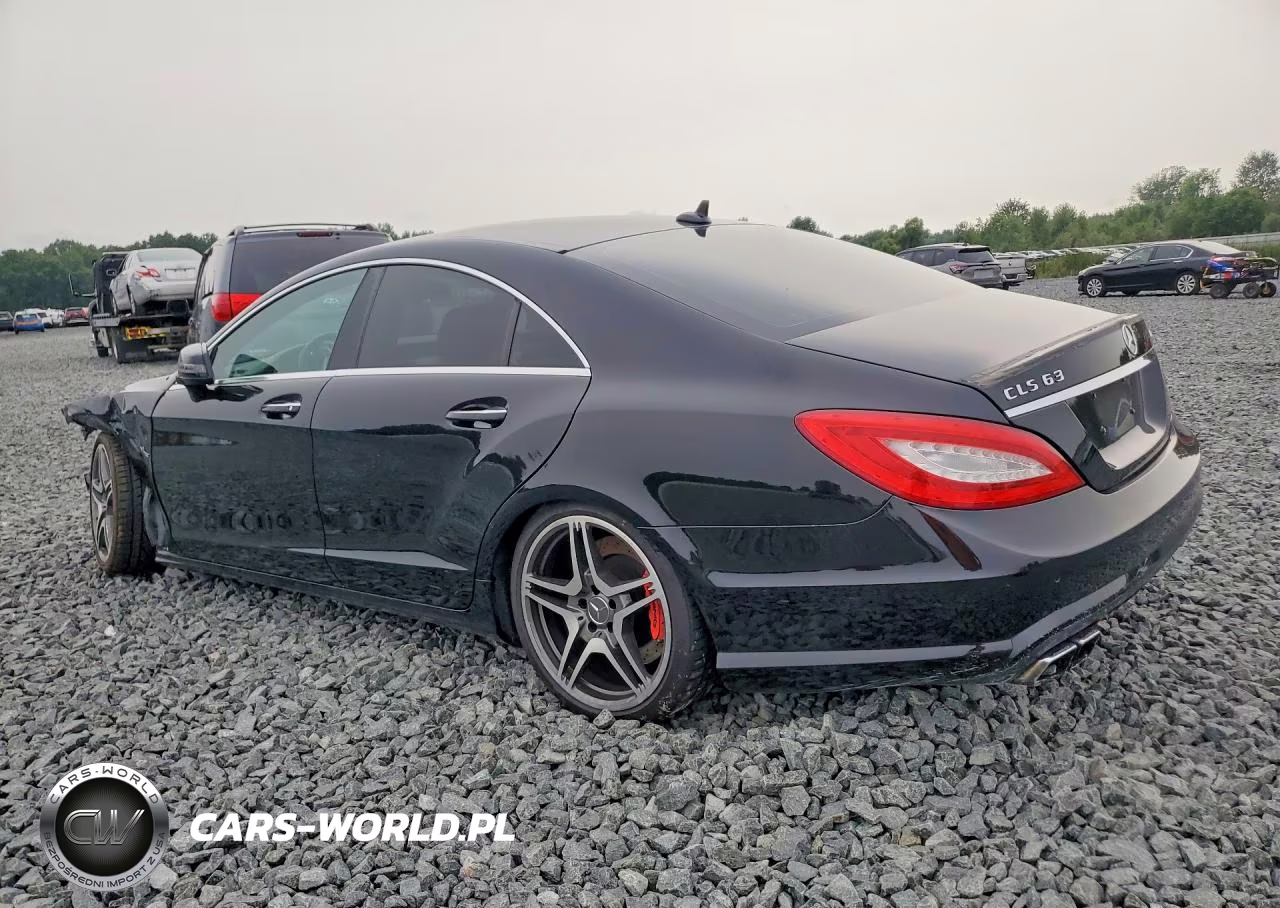 2012 Mercedes-Benz Cls 63 Amg VIN:WDDLJ7EB7CA022658 - 2