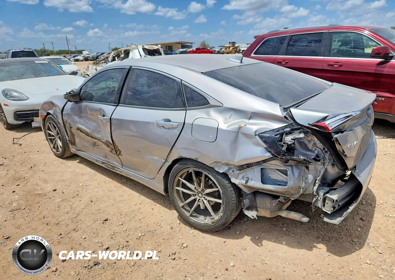 2018 Honda Civic Ex VIN:JHMFC1F36JX006546 - 2