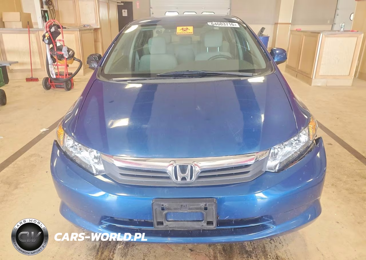 2012 Honda Civic Lx VIN:19XFB2F50CE361145 - 5