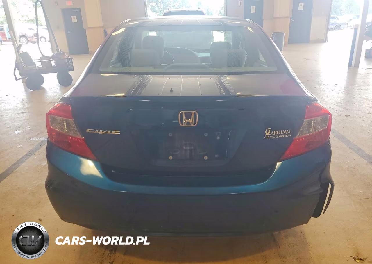 2012 Honda Civic Lx VIN:19XFB2F50CE361145 - 6
