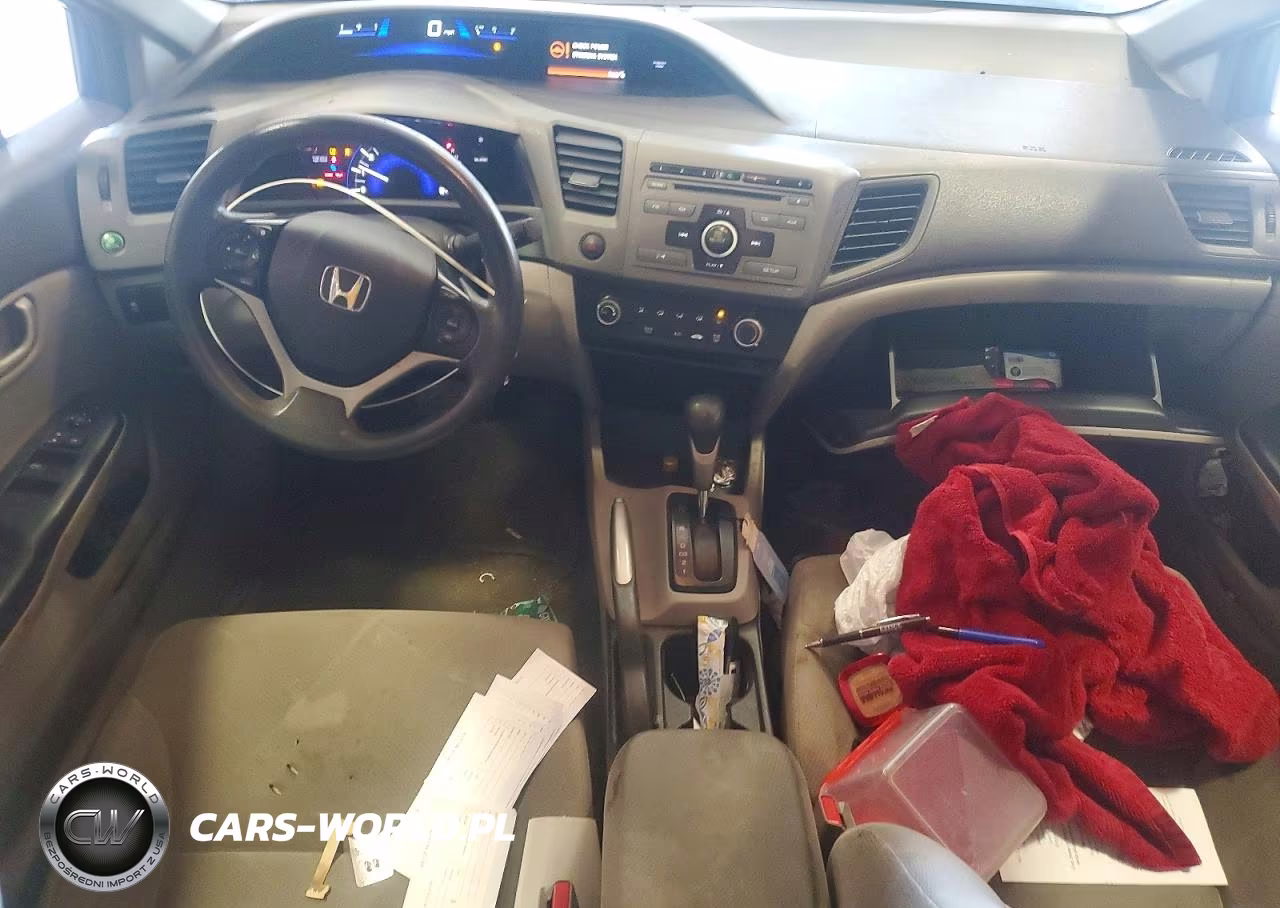 2012 Honda Civic Lx VIN:19XFB2F50CE361145 - 8