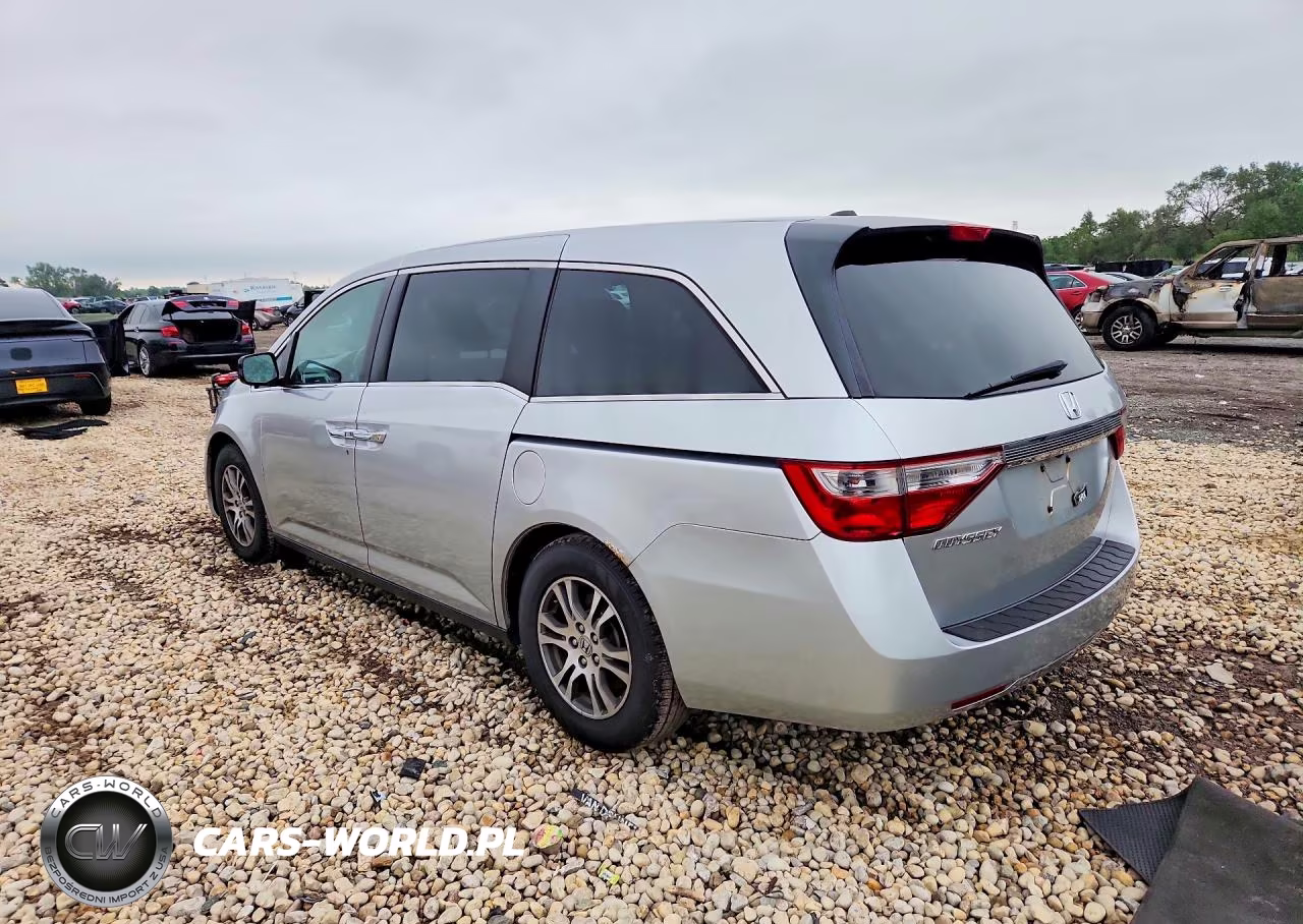 2011 Honda Odyssey Exl VIN:5FNRL5H6XBB035864 - 2
