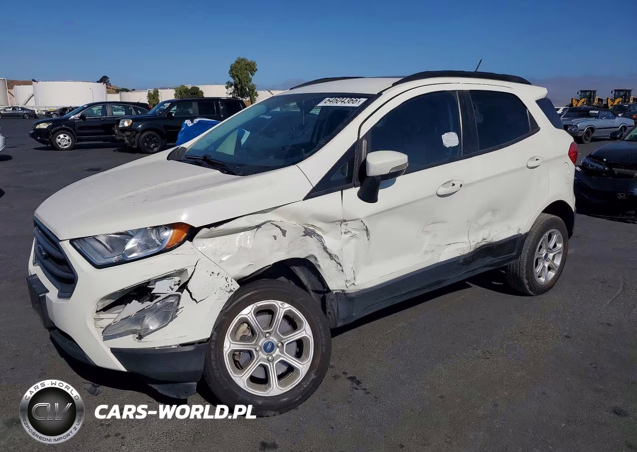 2022 Ford Ecosport Se VIN:MAJ6S3GL8NC459682 - 1
