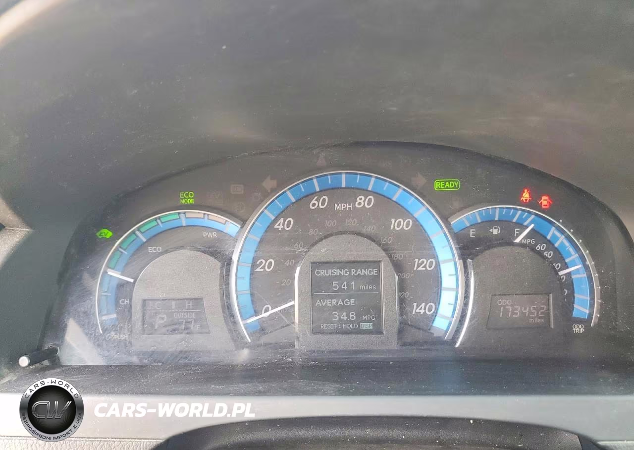 2012 Toyota Camry Hybrid Xle VIN:4T1BD1FK3CU041436 - 9