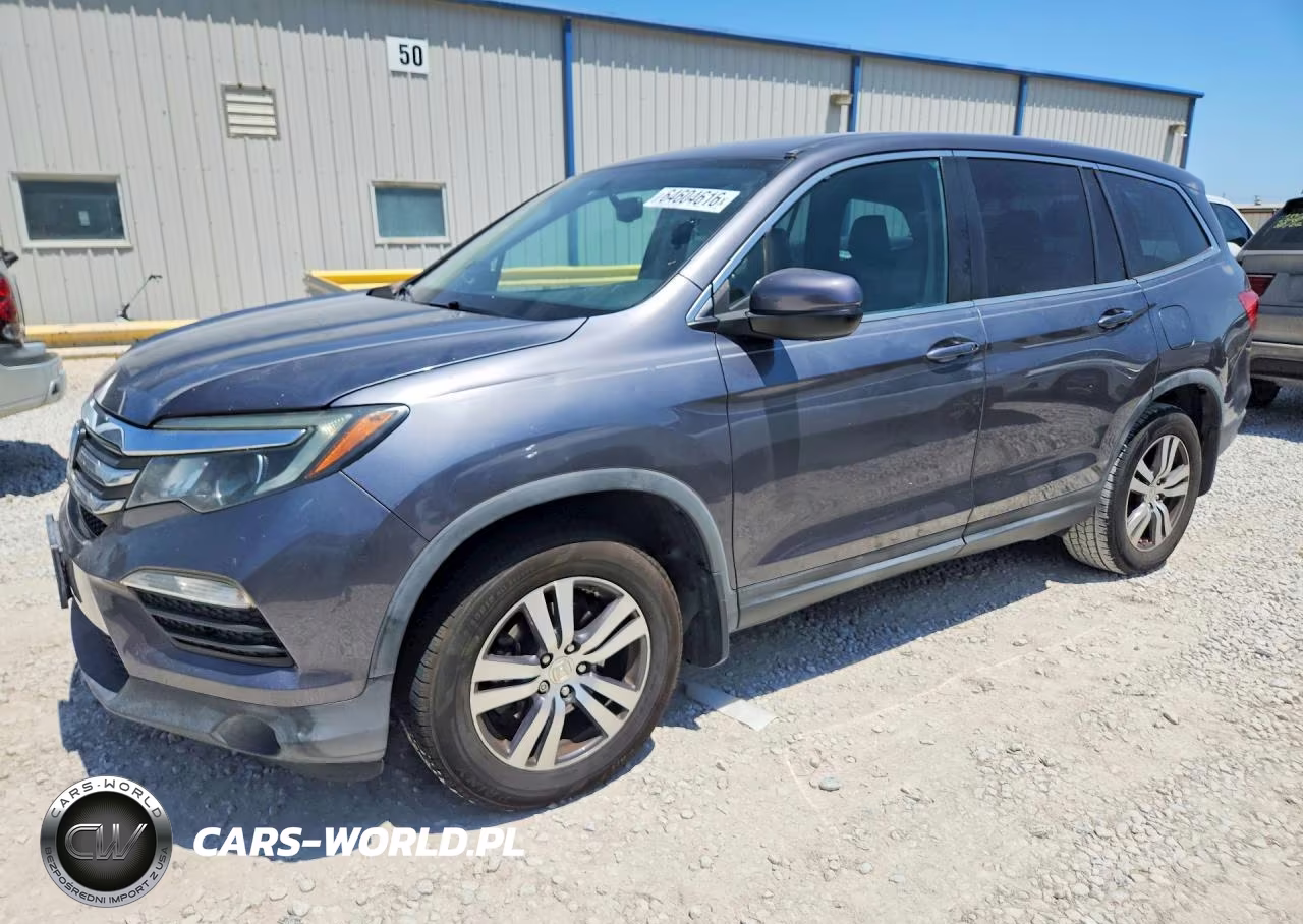 2016 Honda Pilot Exl VIN:5FNYF5H56GB014530 - 1