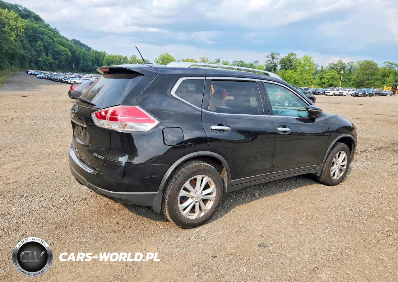 2015 Nissan Rogue Sv VIN:KNMAT2MV6FP536884 - 3