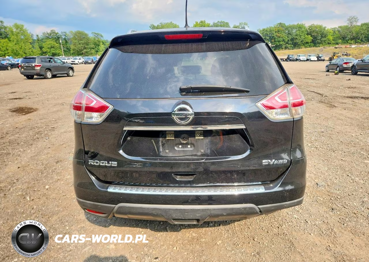 2015 Nissan Rogue Sv VIN:KNMAT2MV6FP536884 - 6