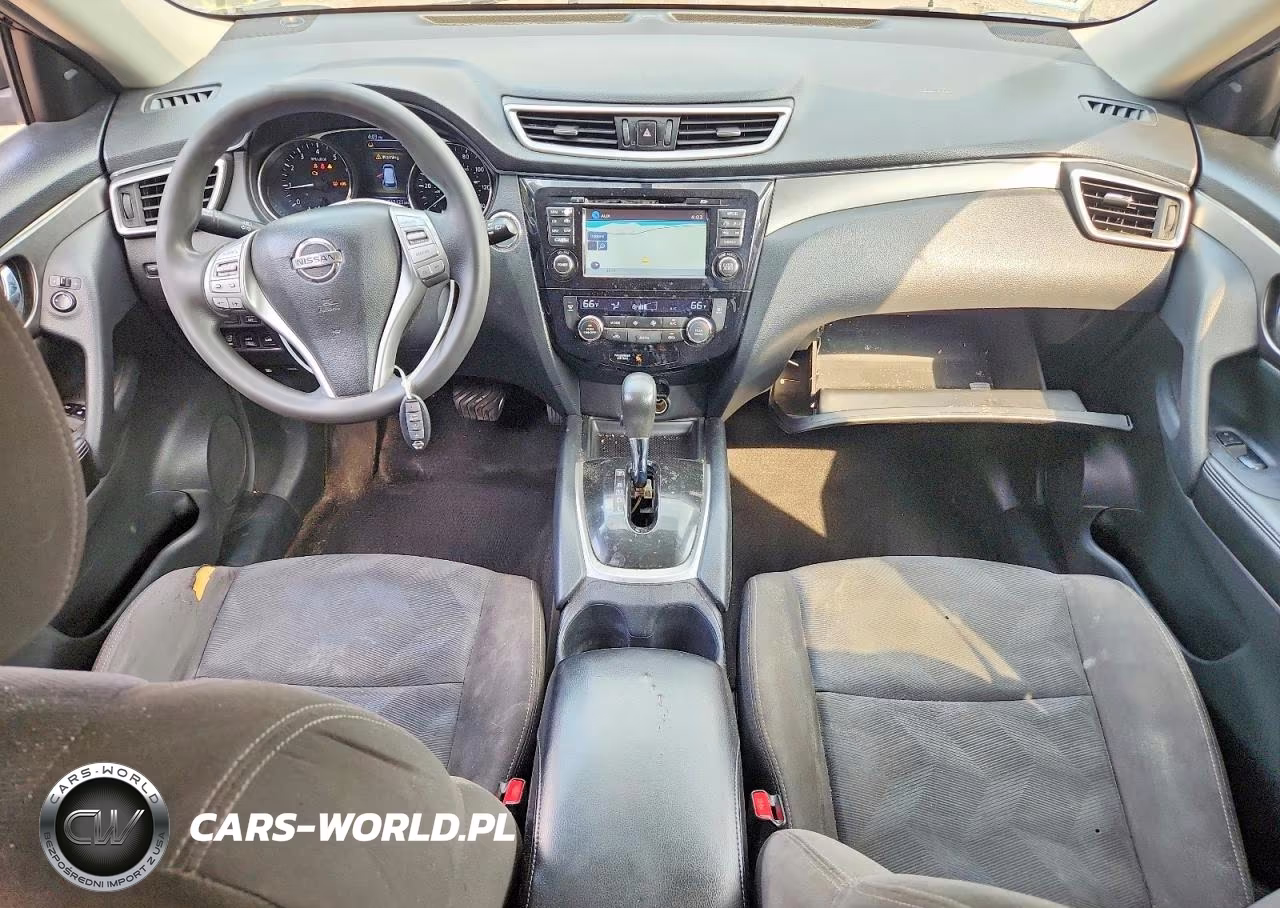 2015 Nissan Rogue Sv VIN:KNMAT2MV6FP536884 - 8