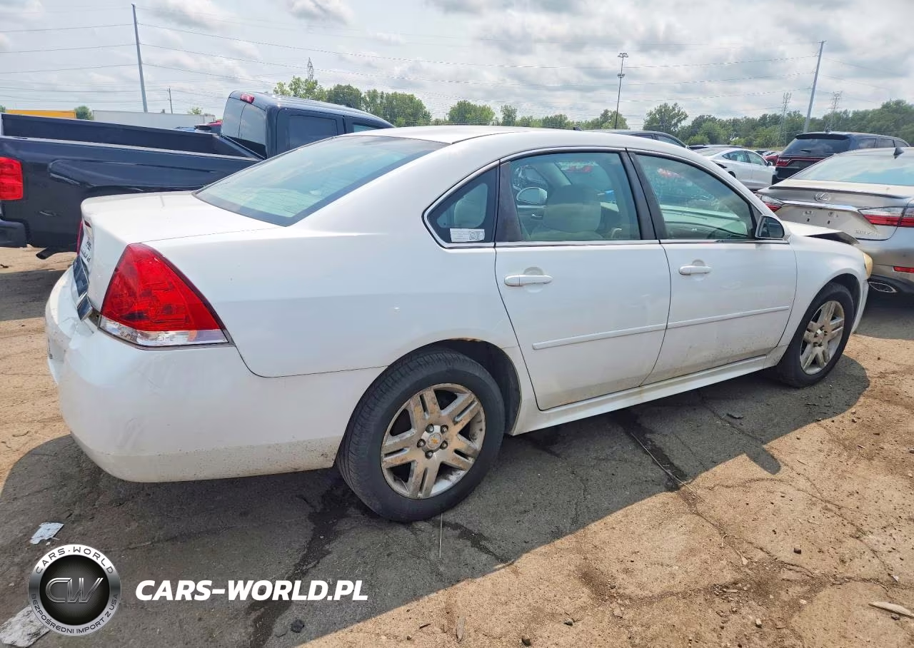 2010 Chevrolet Impala Lt VIN:2G1WB5ENXA1253041 - 3