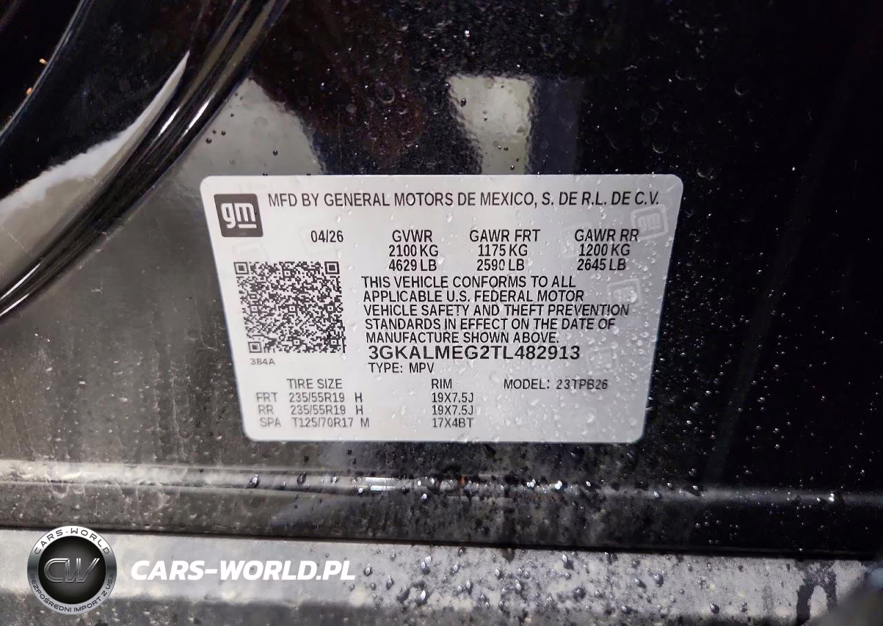 2026 GMC Terrain Elevation VIN:3GKALMEG2TL482913 - 12
