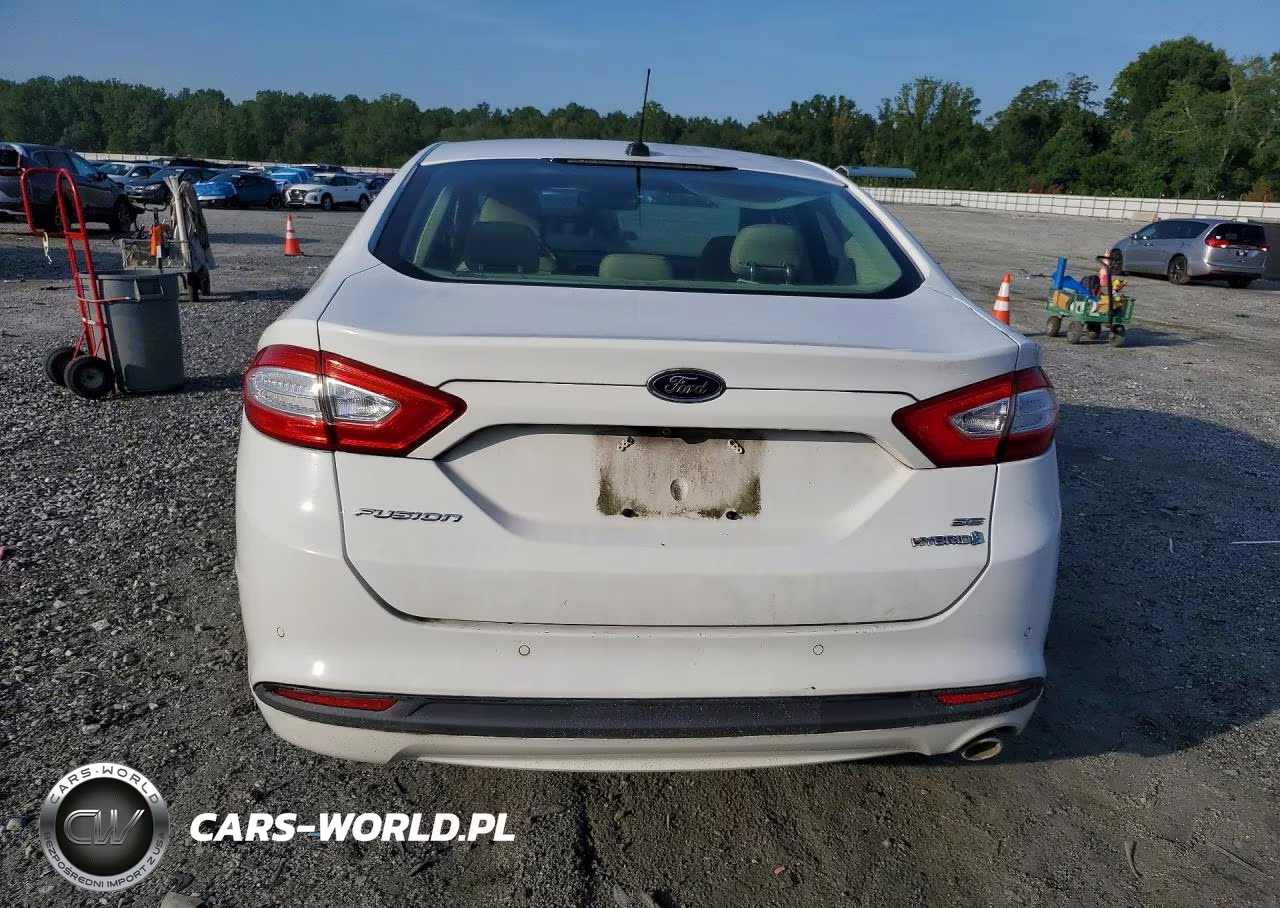 2013 Ford Fusion Se Hybrid VIN:3FA6P0LU3DR188402 - 6