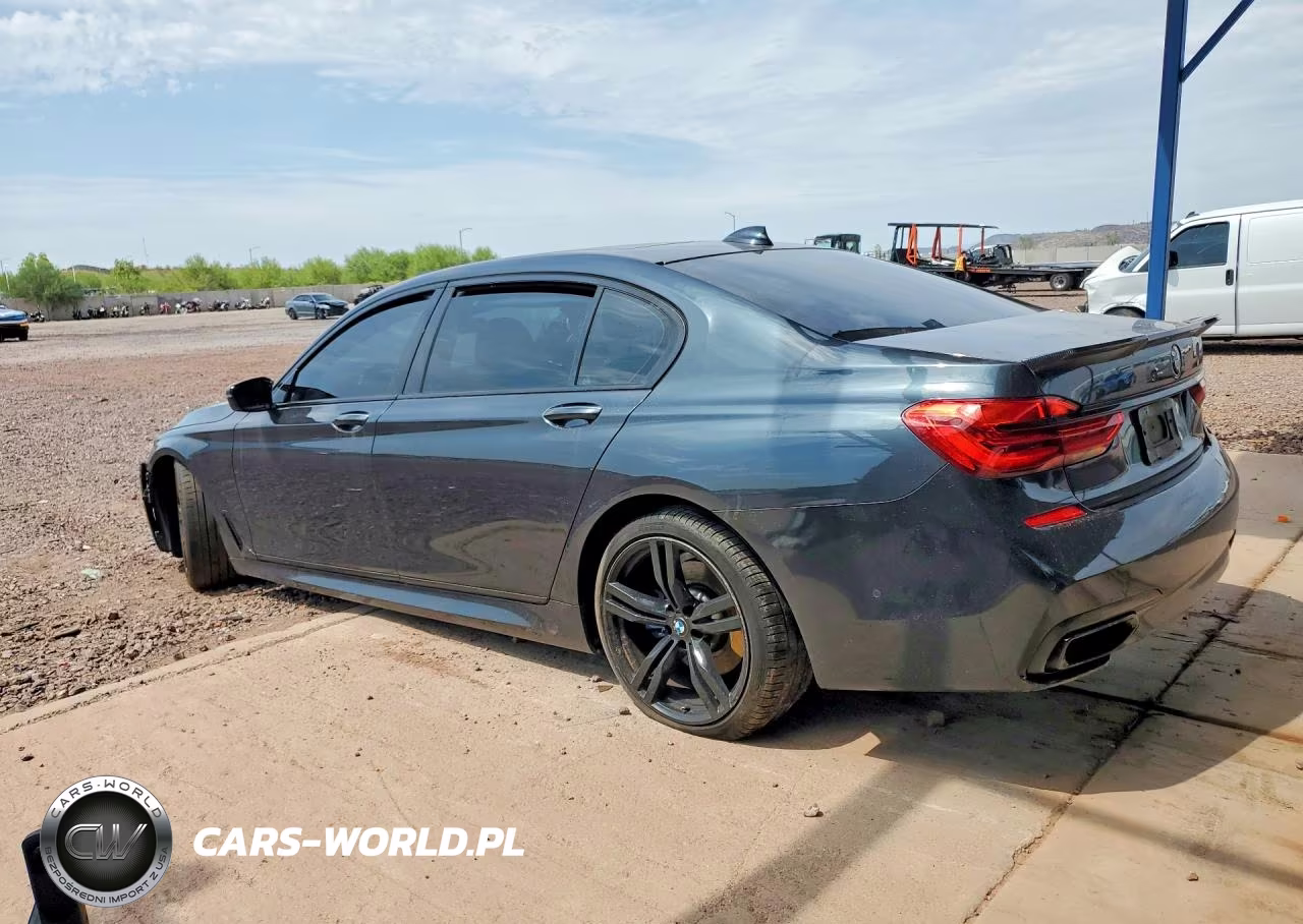 2017 BMW 740 I VIN:WBA7E2C55HG739982 - 2