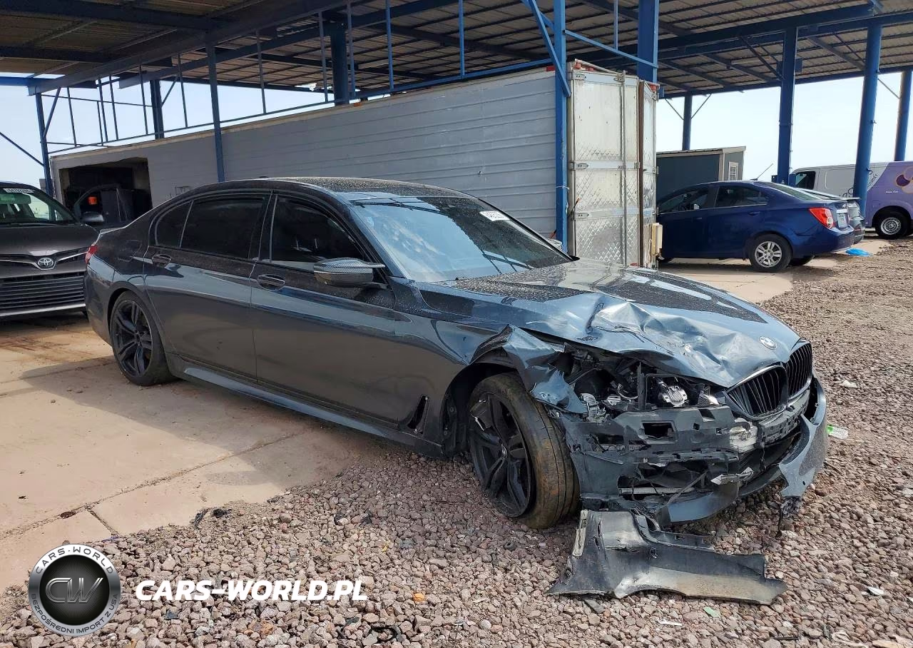 2017 BMW 740 I VIN:WBA7E2C55HG739982 - 4