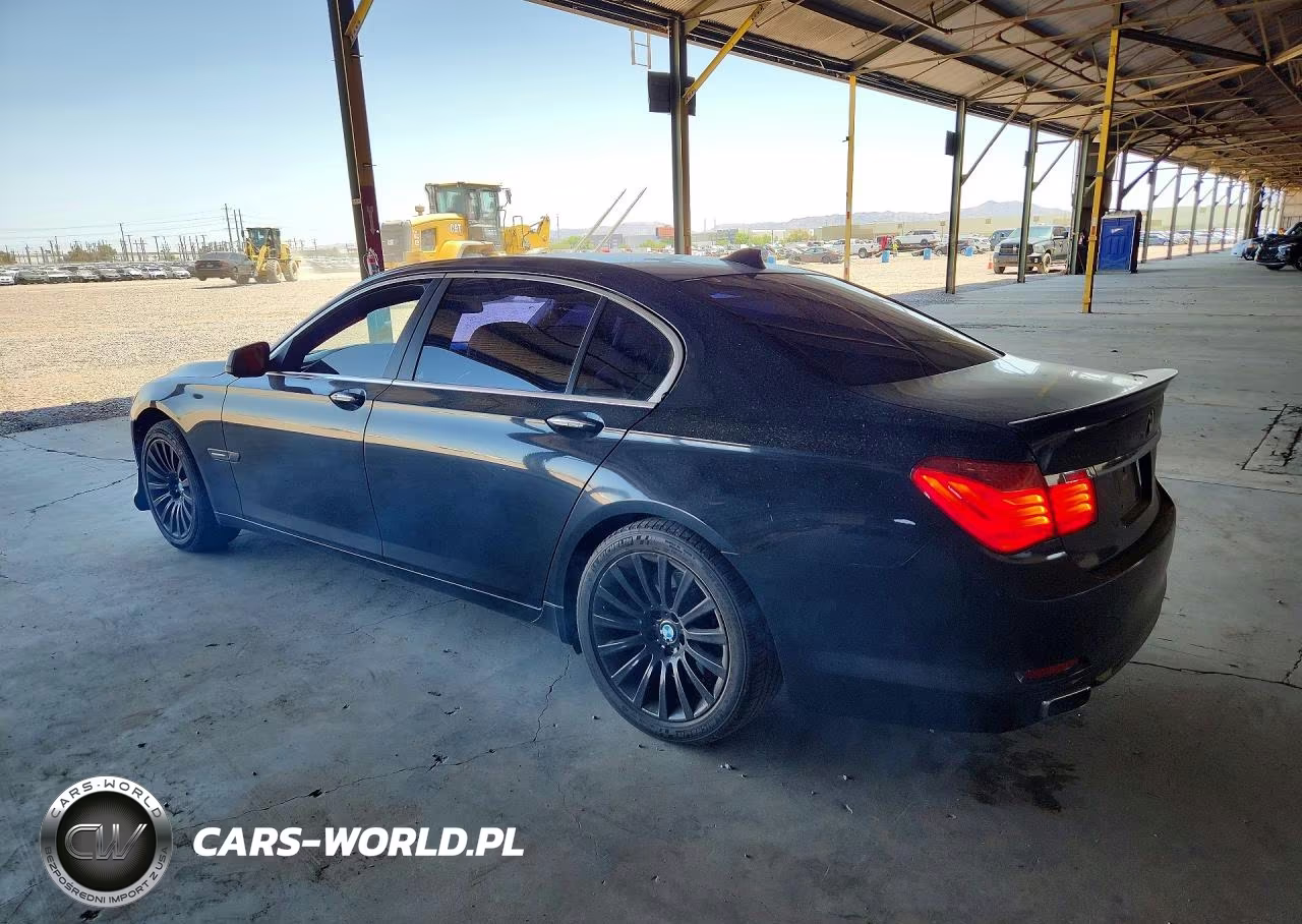 2012 BMW 750 Li VIN:WBAKB8C55CC962822 - 2