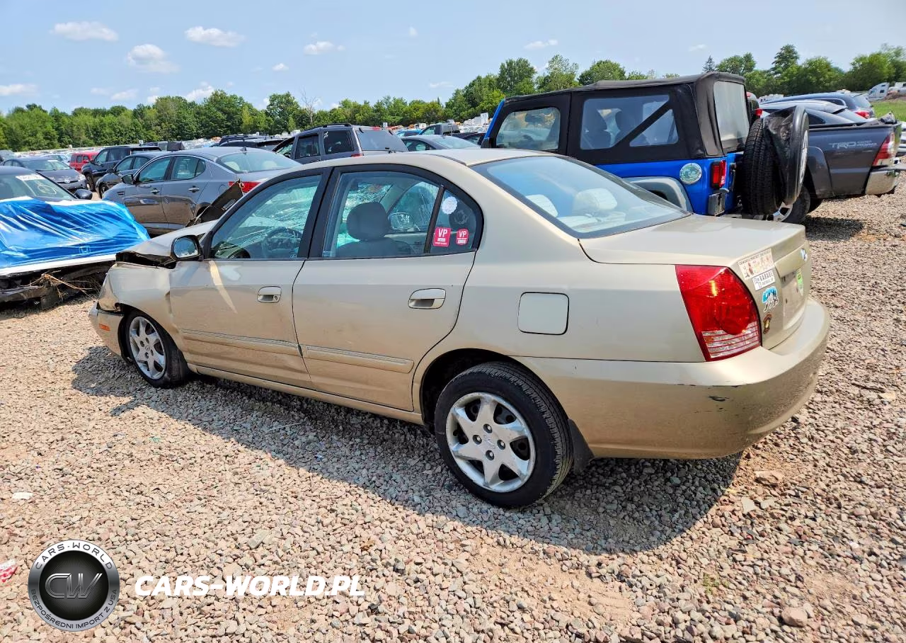 2005 Hyundai Elantra Gls VIN:KMHDN46D55U126385 - 2