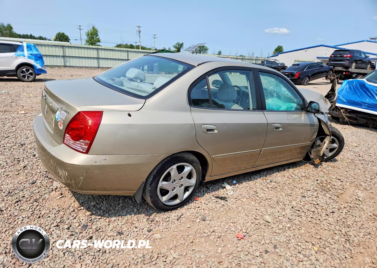 2005 Hyundai Elantra Gls VIN:KMHDN46D55U126385 - 3