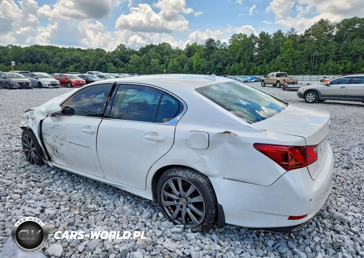 2013 Lexus Gs 350 VIN:JTHCE1BL7D5006638 - 2